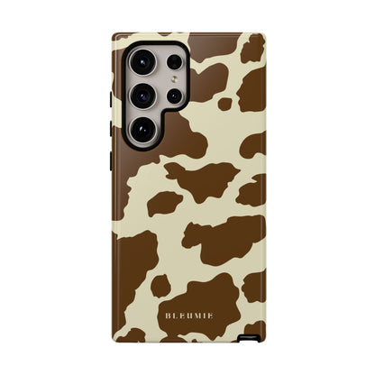 Camo Cow Print Tough Phone Case Samsung Galaxy S24 Ultra BLEUMIE