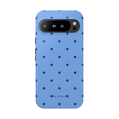 Blue Polka Dot Tough Phone Case Google Pixel 9 Pro XL BLEUMIE