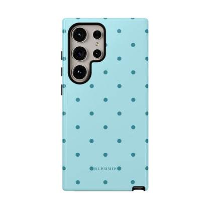 Mint Polka Dot Tough Phone Case Samsung Galaxy S24 Ultra BLEUMIE