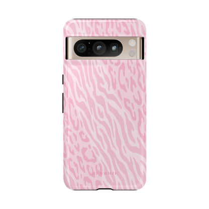 Zebra Cheetah Tough Phone Case Google Pixel 8 Pro BLEUMIE