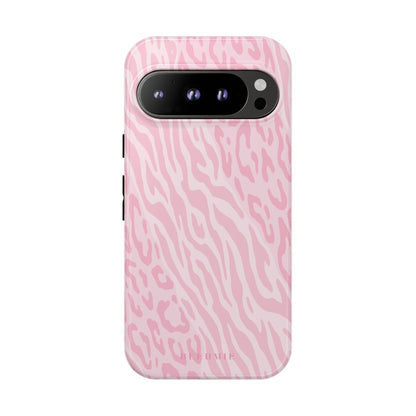Zebra Cheetah Tough Phone Case Google Pixel 9 Pro BLEUMIE