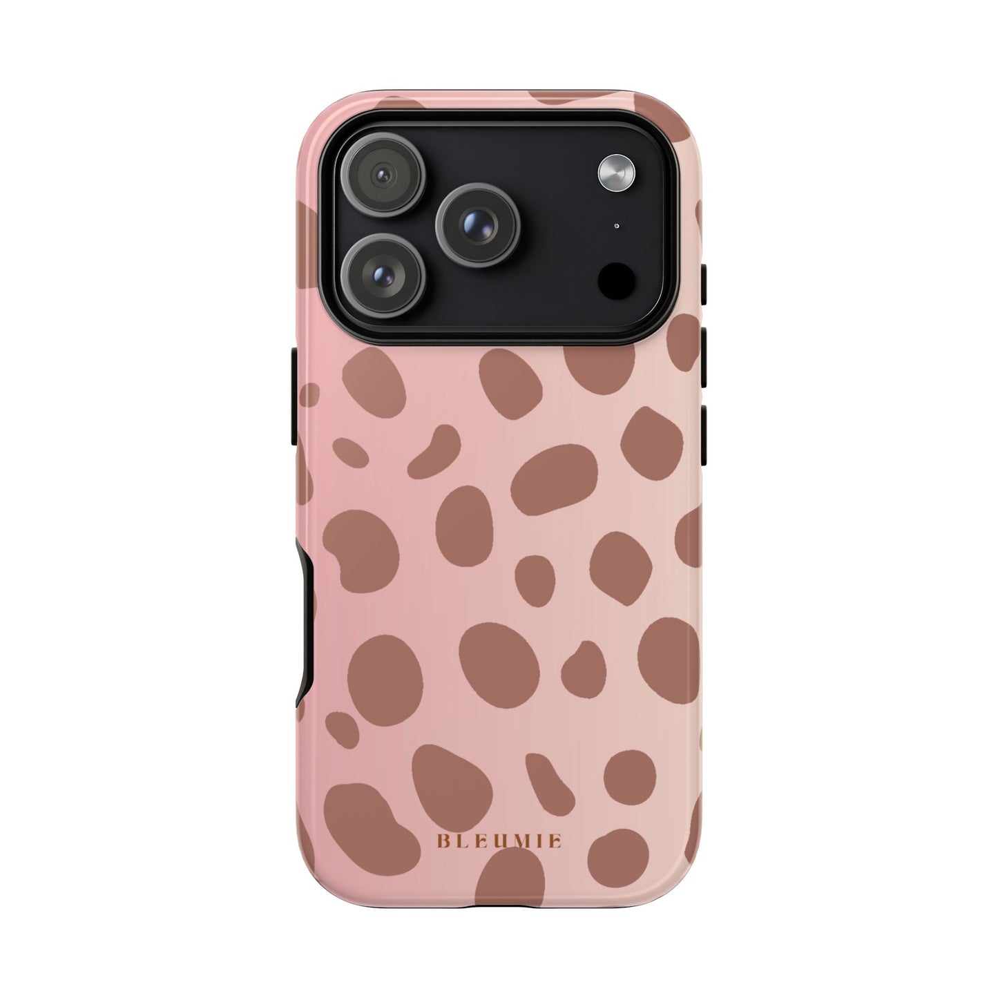 Rosé Spotted Tough Phone Case iPhone 17 Pro BLEUMIE