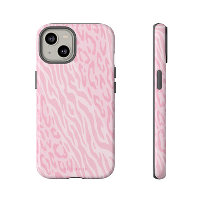 Zebra Cheetah Tough Phone Case iPhone 14 BLEUMIE