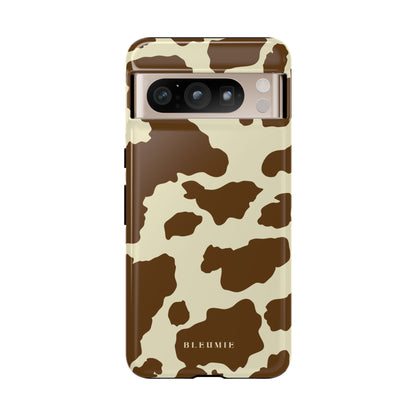 Camo Cow Print Tough Phone Case Google Pixel 8 Pro BLEUMIE