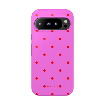 Pinka Polka Dot Tough Phone Case Google Pixel 9 Pro BLEUMIE