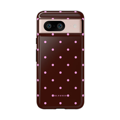 Berry Polka Dot Tough Phone Case Google Pixel 8 BLEUMIE