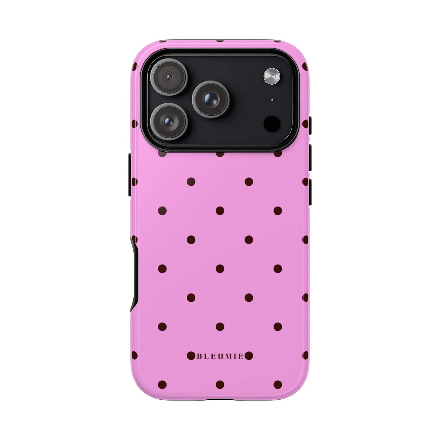 Dotzy Polka Dot Tough Phone Case iPhone 17 Pro BLEUMIE