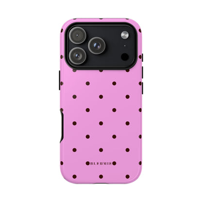 Dotzy Polka Dot Tough Phone Case iPhone 17 Pro BLEUMIE