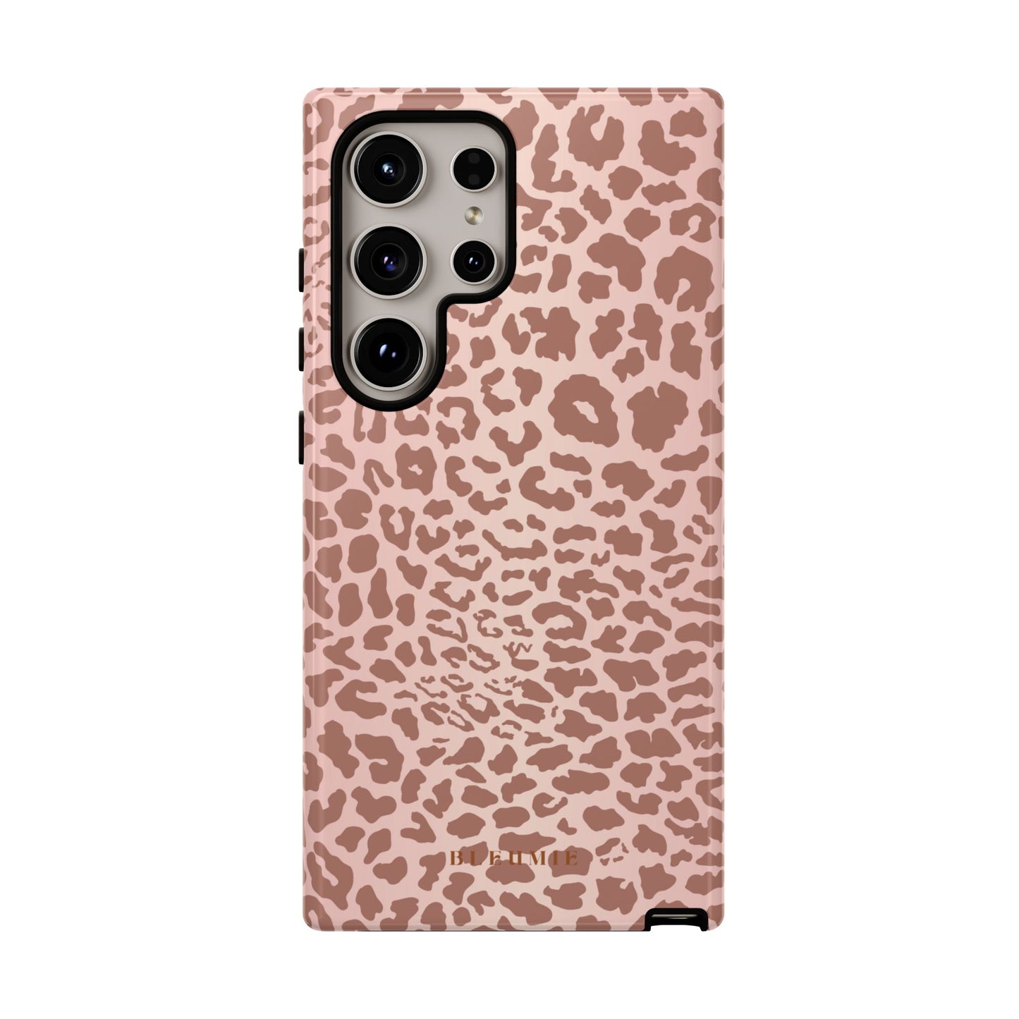 Cheetah Print Tough Phone Case Samsung Galaxy S24 Ultra BLEUMIE
