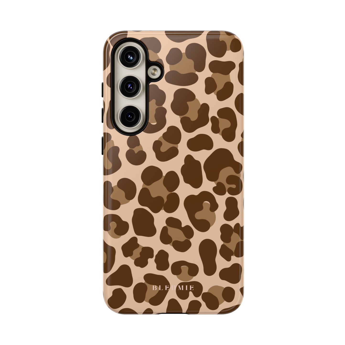 Classic Leopard Tough Phone Case Samsung Galaxy S24 Plus BLEUMIE