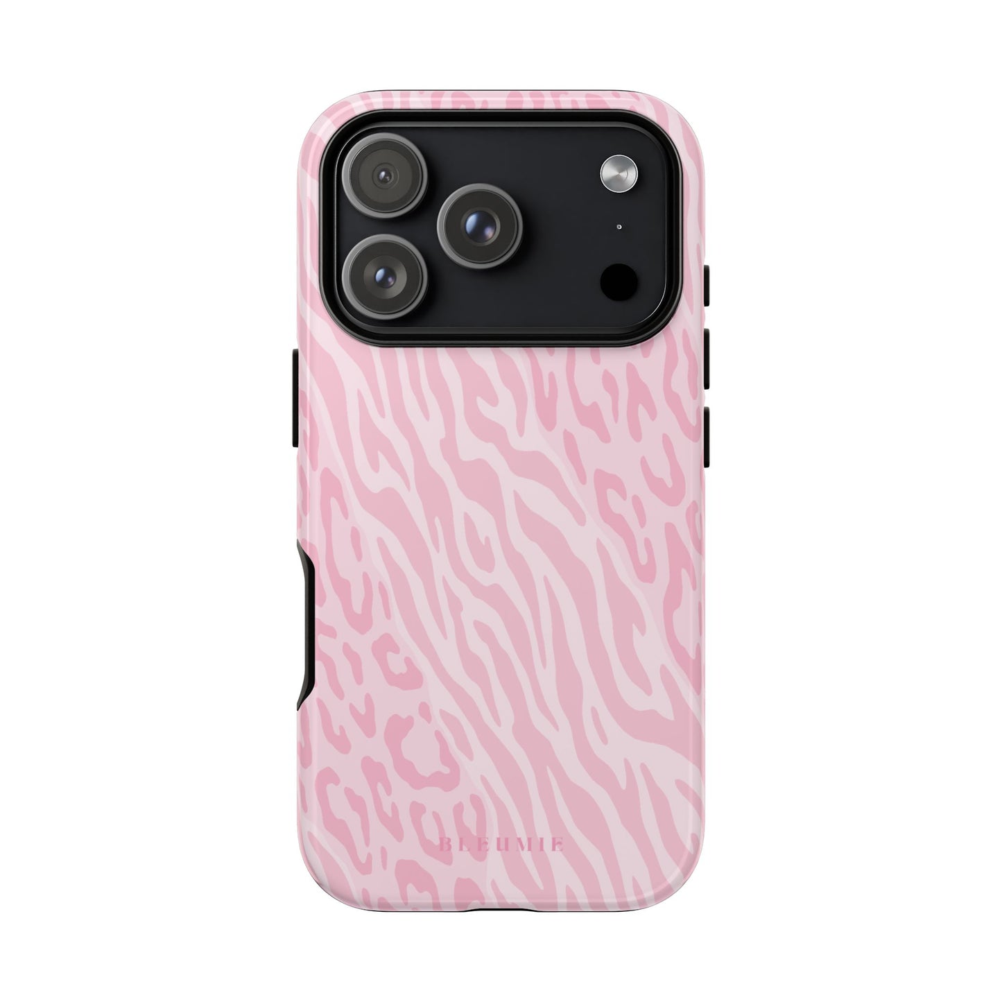 Zebra Cheetah Tough Phone Case iPhone 17 Pro BLEUMIE