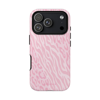 Zebra Cheetah Tough Phone Case iPhone 17 Pro BLEUMIE