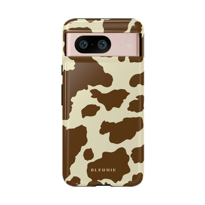 Camo Cow Print Tough Phone Case Google Pixel 8 BLEUMIE