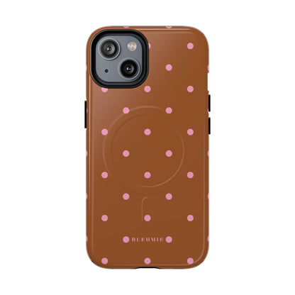 Speckle Polka Dot MagSafe iPhone Cases iPhone 14 Glossy BLEUMIE