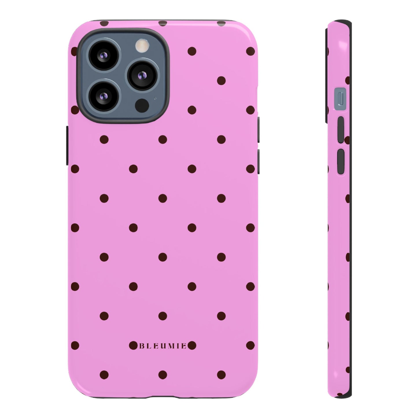 Dotzy Polka Dot Tough Phone Case iPhone 13 Pro Max BLEUMIE