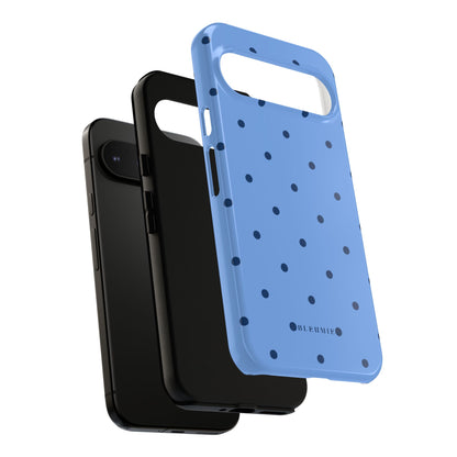 Blue Polka Dot Tough Phone Case BLEUMIE