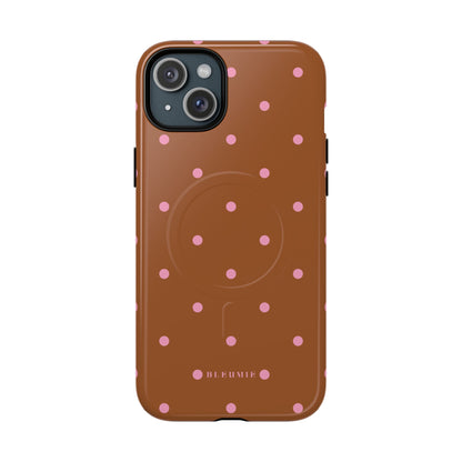 Speckle Polka Dot MagSafe iPhone Cases iPhone 15 Plus Glossy BLEUMIE