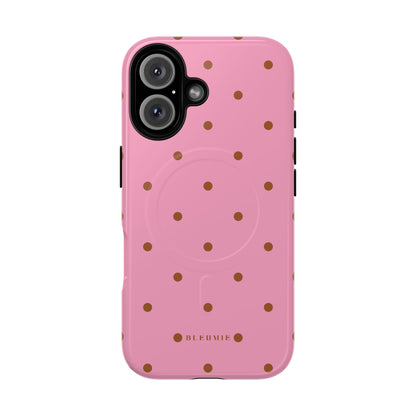 Dottie Polka Dot MagSafe iPhone Cases iPhone 16 Glossy BLEUMIE