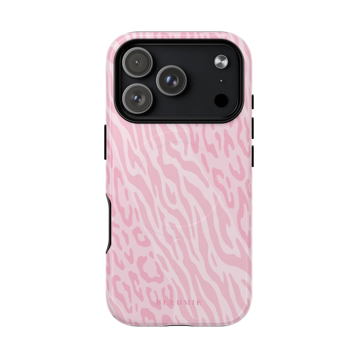 Zebra Cheetah MagSafe iPhone Cases iPhone 17 Pro Glossy BLEUMIE
