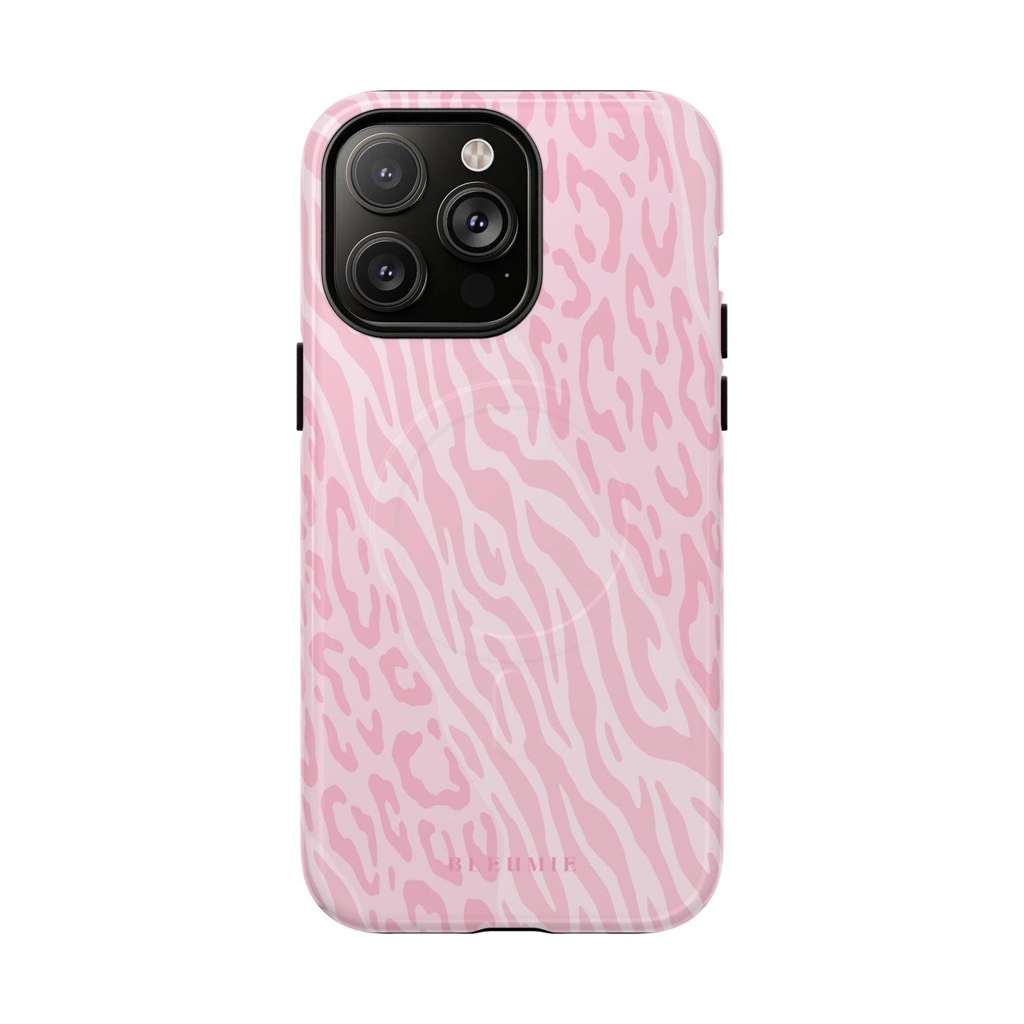Zebra Cheetah MagSafe iPhone Cases iPhone 14 Pro Max Glossy BLEUMIE
