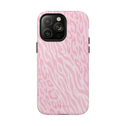 Zebra Cheetah MagSafe iPhone Cases iPhone 14 Pro Max Glossy BLEUMIE