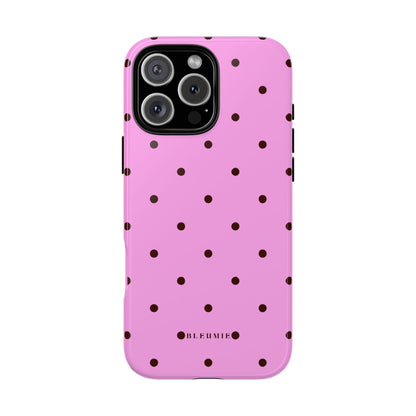 Dotzy Polka Dot Tough Phone Case iPhone 16 Pro Max BLEUMIE