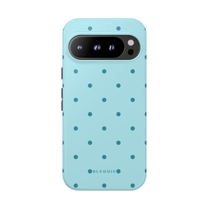 Mint Polka Dot Tough Phone Case Google Pixel 9 Pro BLEUMIE