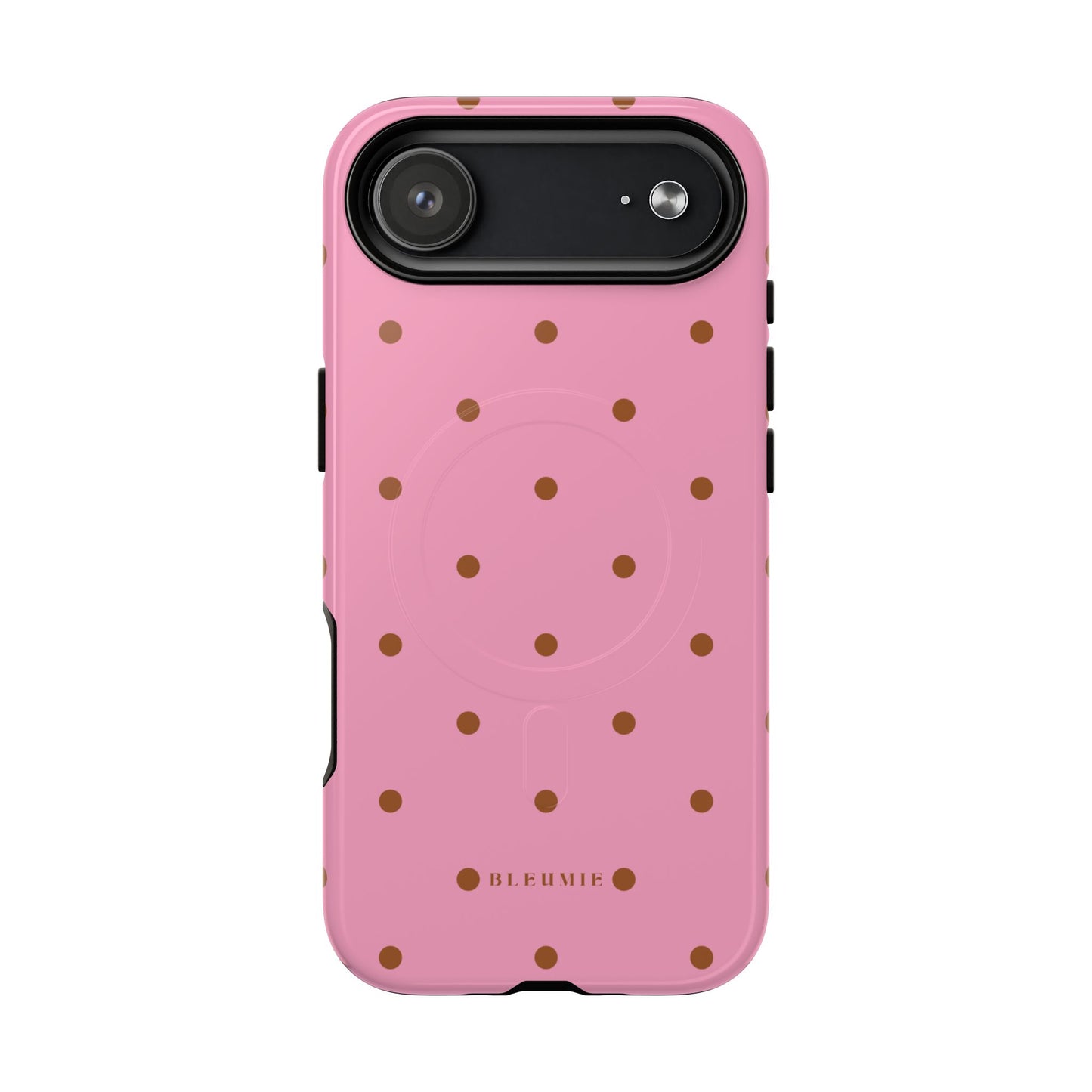 Dottie Polka Dot MagSafe iPhone Cases iPhone 17 Air Glossy BLEUMIE