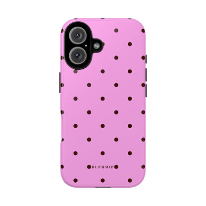 Dotzy Polka Dot Tough Phone Case iPhone 16 BLEUMIE