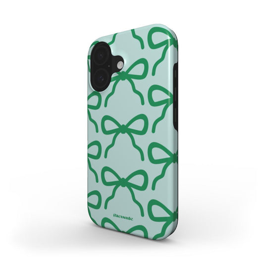 Green Bow Tough Phone Case