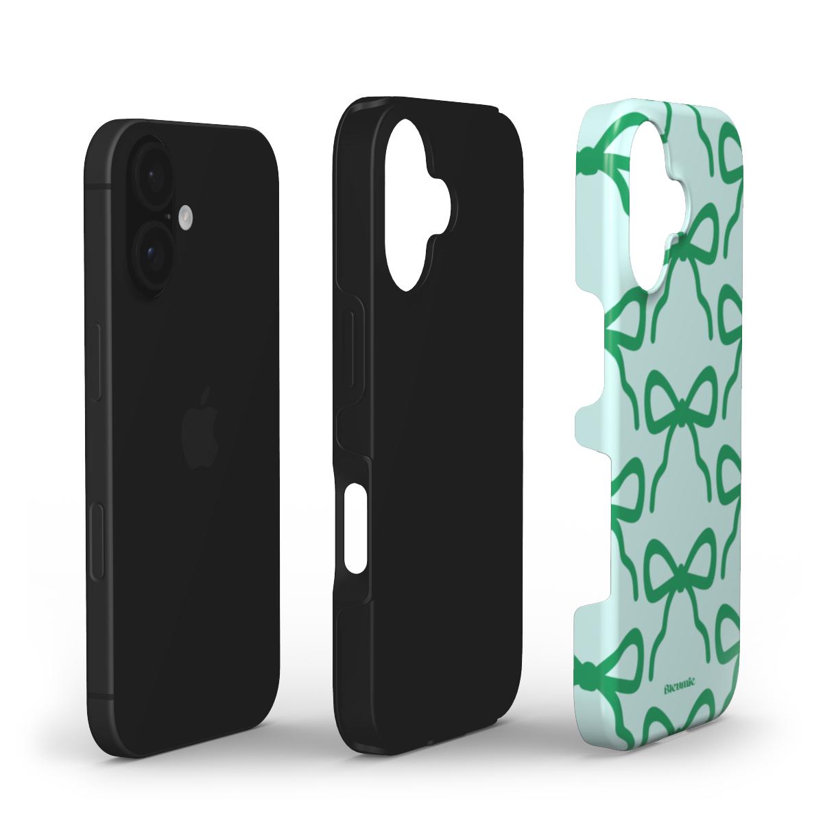 Green Bow Tough Phone Case