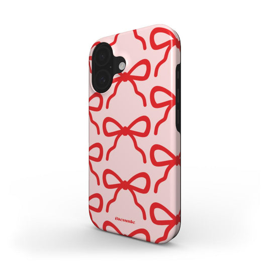 Red Bow Tough Phone Case