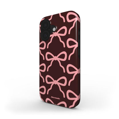 Pink Bow Tough Phone Case