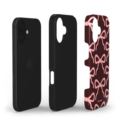 Pink Bow Tough Phone Case