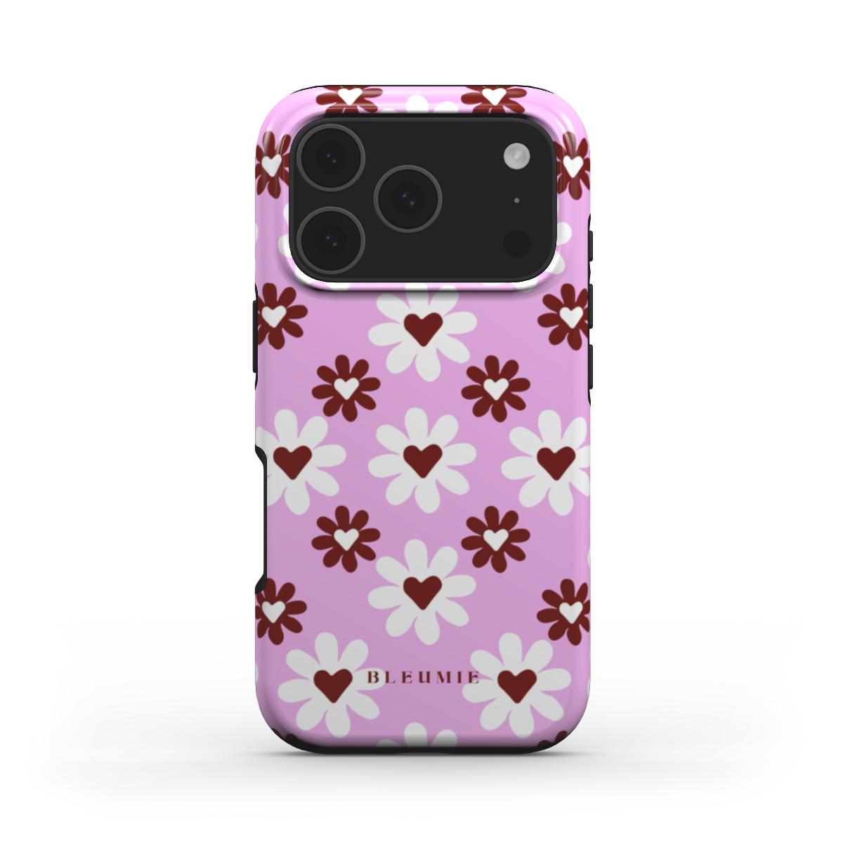 Chamomile Hearts Tough Phone Case