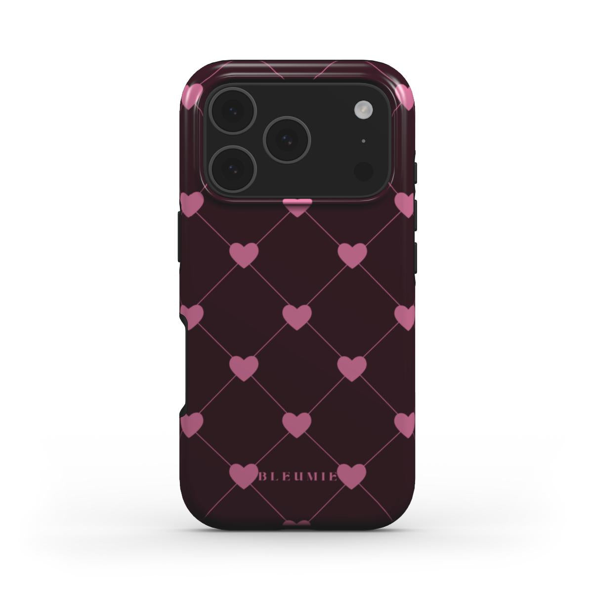 Berry Hearts Tough Phone Case