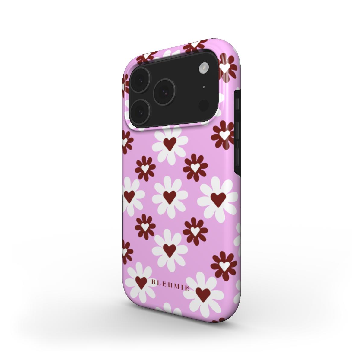 Chamomile Hearts Tough Phone Case