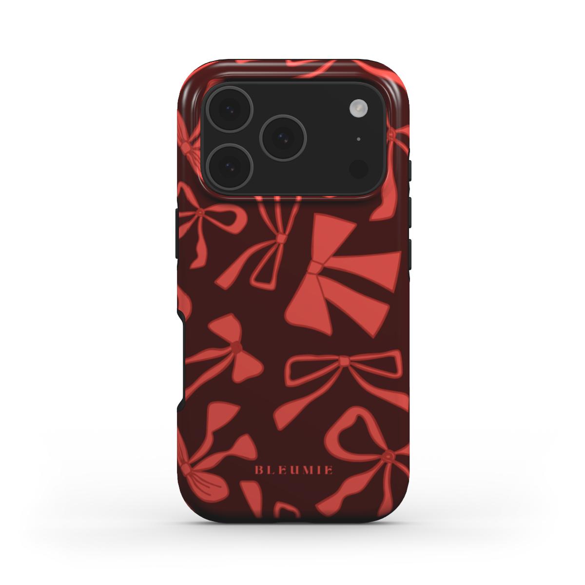 Fiery Ribbon Bows Tough Phone Case