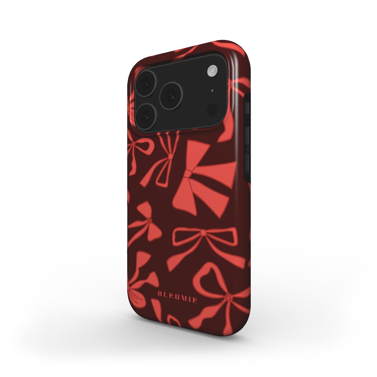 Fiery Ribbon Bows Tough Phone Case