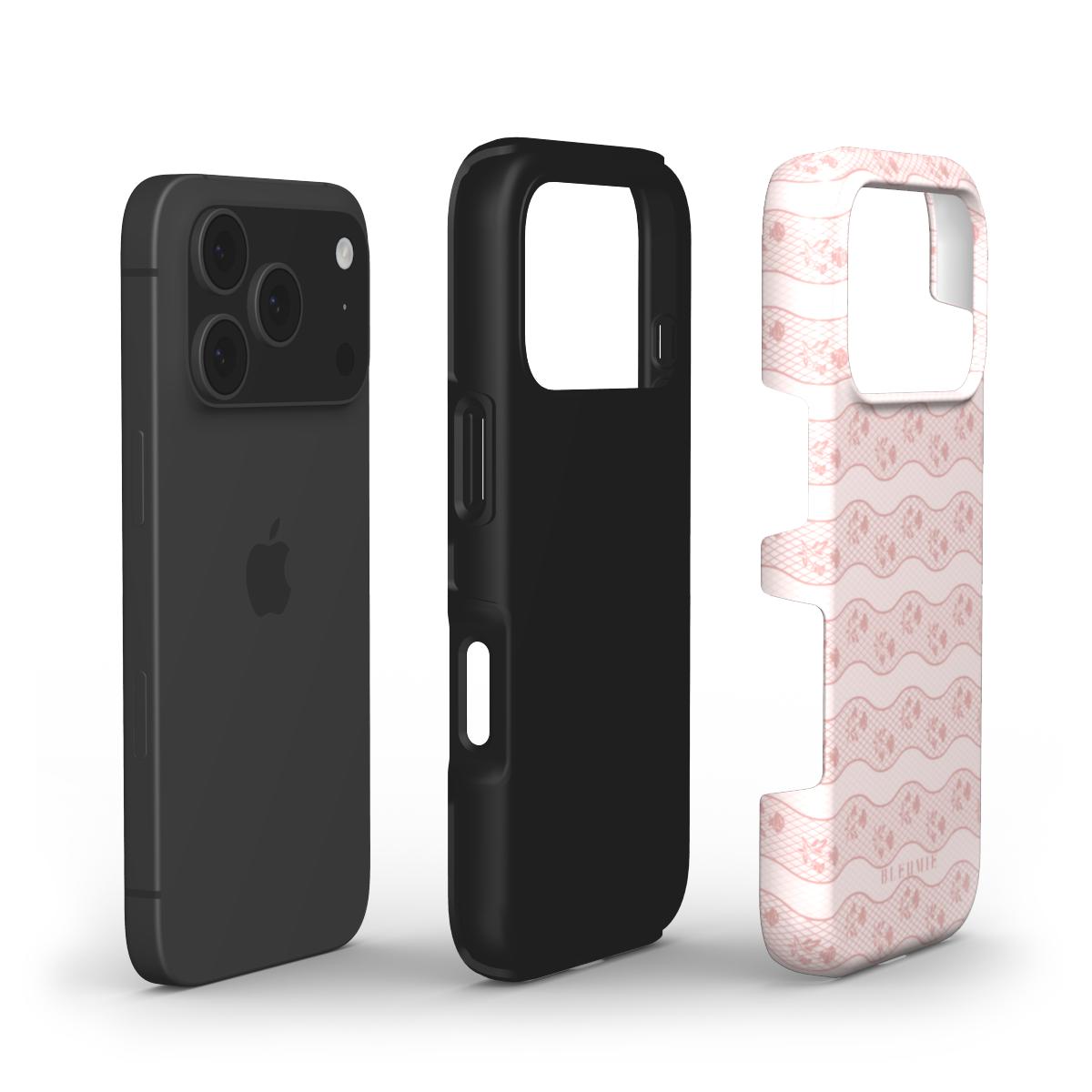 Lace Roses Tough Phone Case