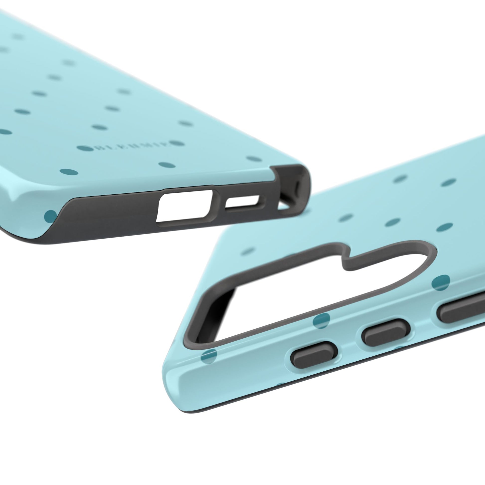 Mint Polka Dot Tough Phone Case BLEUMIE