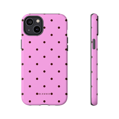 Dotzy Polka Dot Tough Phone Case iPhone 14 Plus BLEUMIE