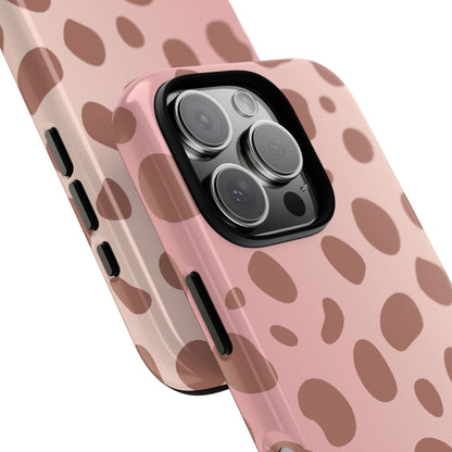 Rosé Spotted Tough Phone Case BLEUMIE