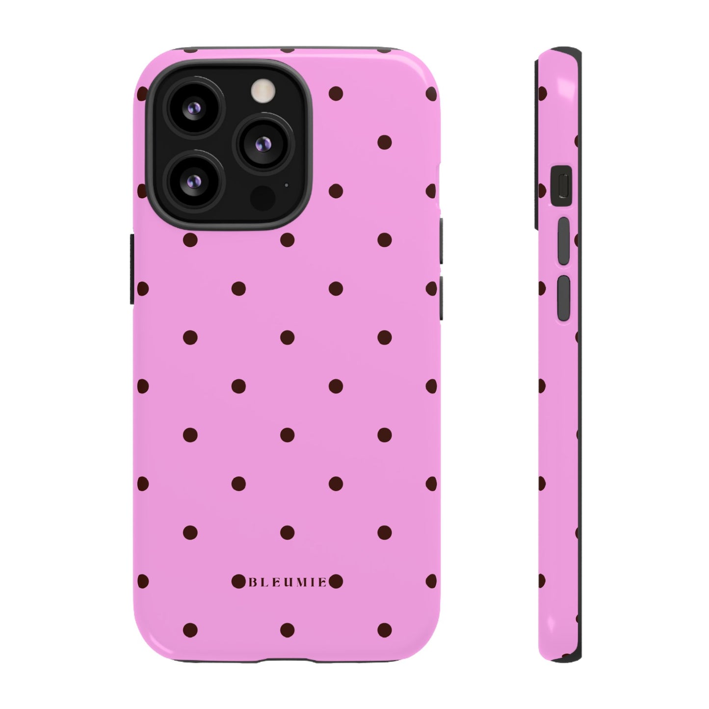 Dotzy Polka Dot Tough Phone Case iPhone 13 Pro BLEUMIE