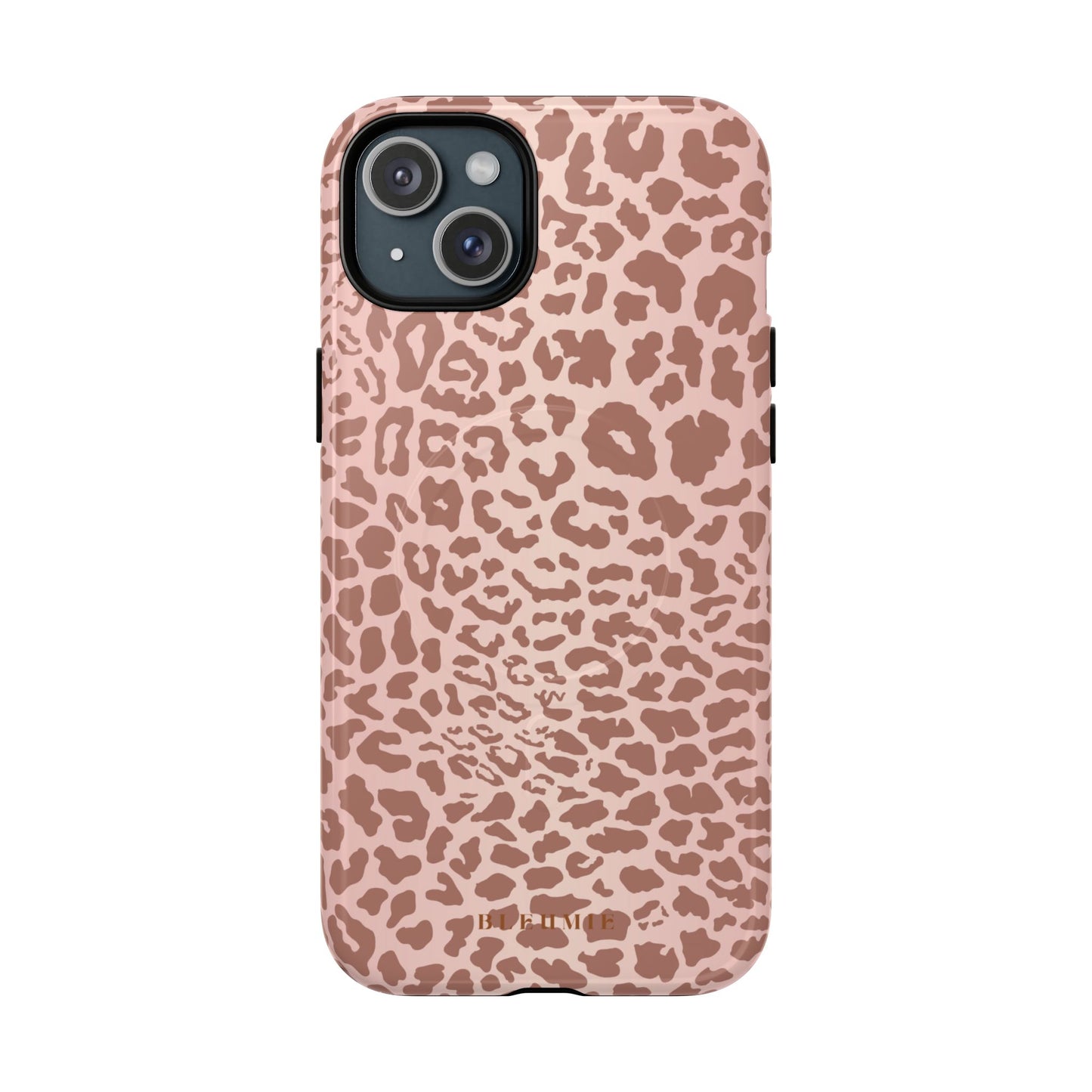 Cheetah Print MagSafe iPhone Cases iPhone 15 Plus Glossy BLEUMIE