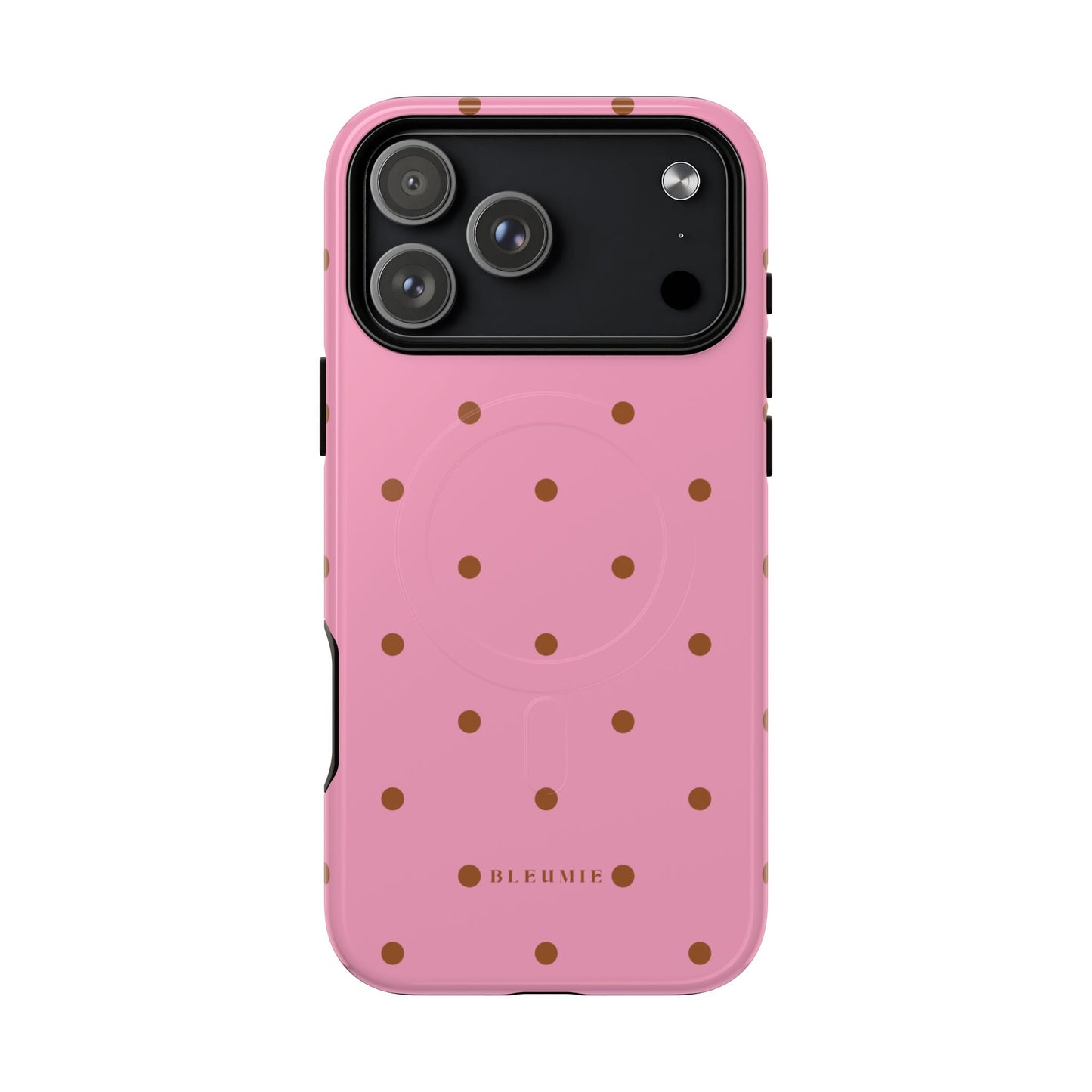 Dottie Polka Dot MagSafe iPhone Cases iPhone 17 Pro Max Glossy BLEUMIE