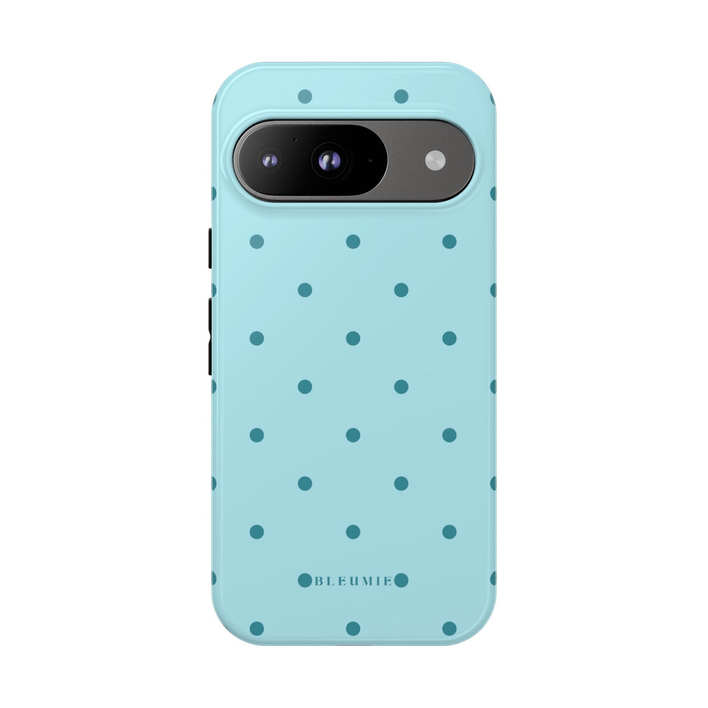 Mint Polka Dot Tough Phone Case Google Pixel 9 BLEUMIE