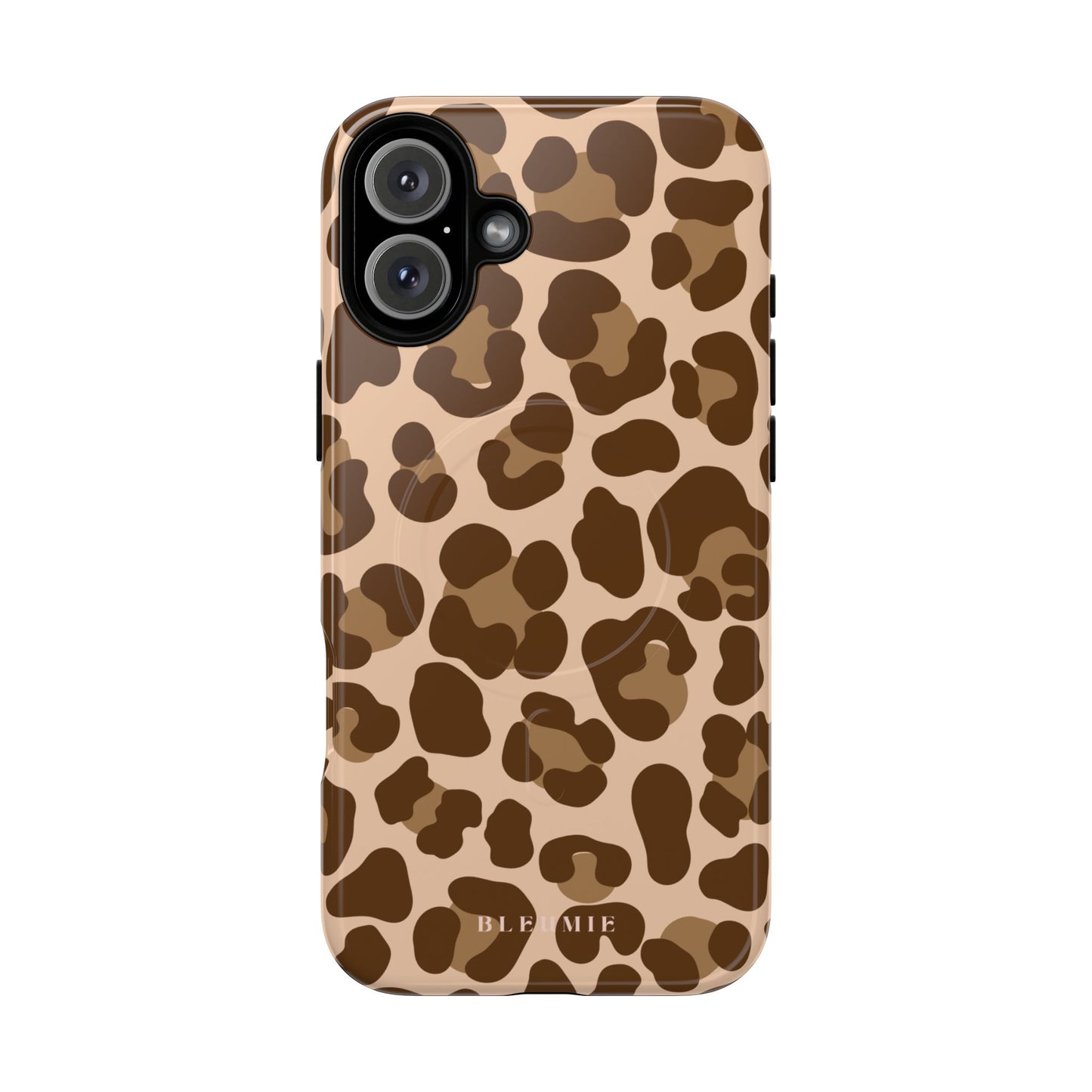 Classic Leopard MagSafe iPhone Cases iPhone 16 Plus Glossy BLEUMIE
