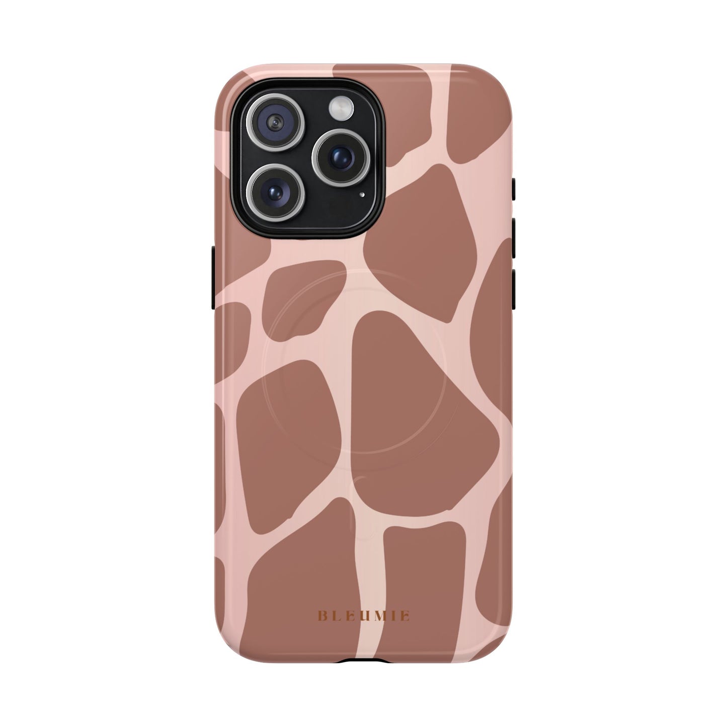 Classic Giraffe MagSafe iPhone Cases iPhone 15 Pro Max Glossy BLEUMIE