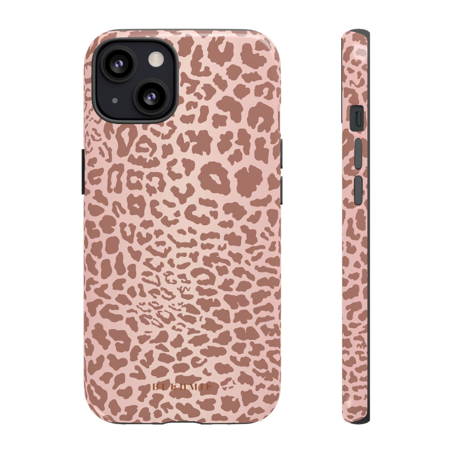 Cheetah Print Tough Phone Case iPhone 13 BLEUMIE